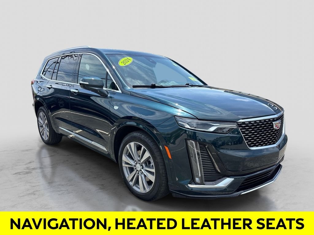 Used 2024 Green Cadillac Premium Luxury image 7