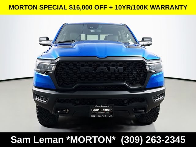 New 2026 Hydro Blue Pearl-Coat Exterior Paint Ram Rebel image 2