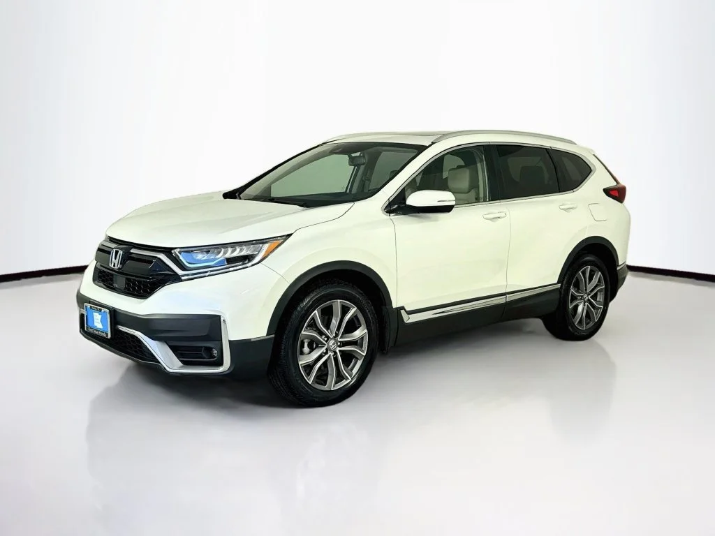 Certified Used 2021 White Honda Touring image 3