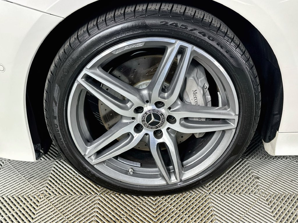Used 2019 White Mercedes-Benz E 450 CONVERTIBLE BLUE TOP YACHT BLUE LEATHER INT. image 31