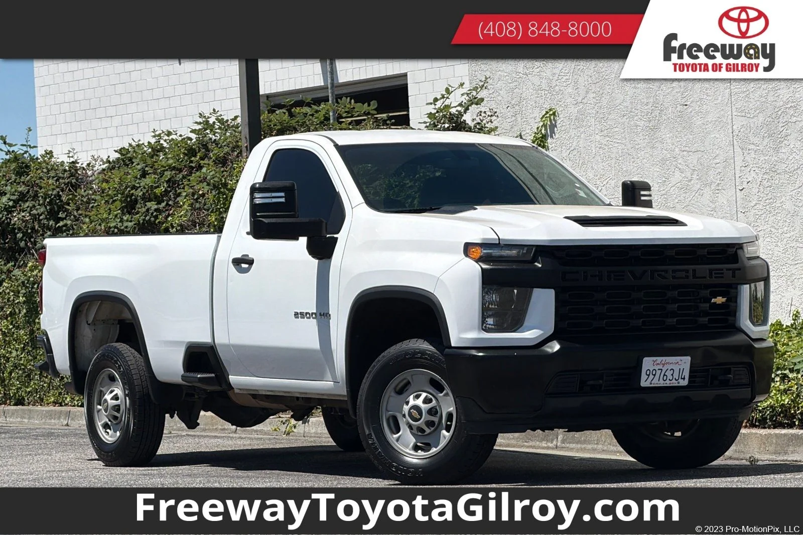Used 2020 White Chevrolet Work Truck image 1