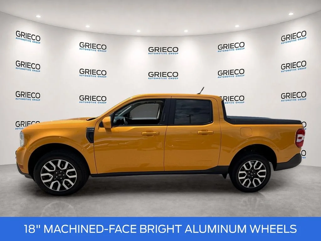 Certified Used 2023 Cyber Orange Metallic Tricoat Ford Lariat image 4
