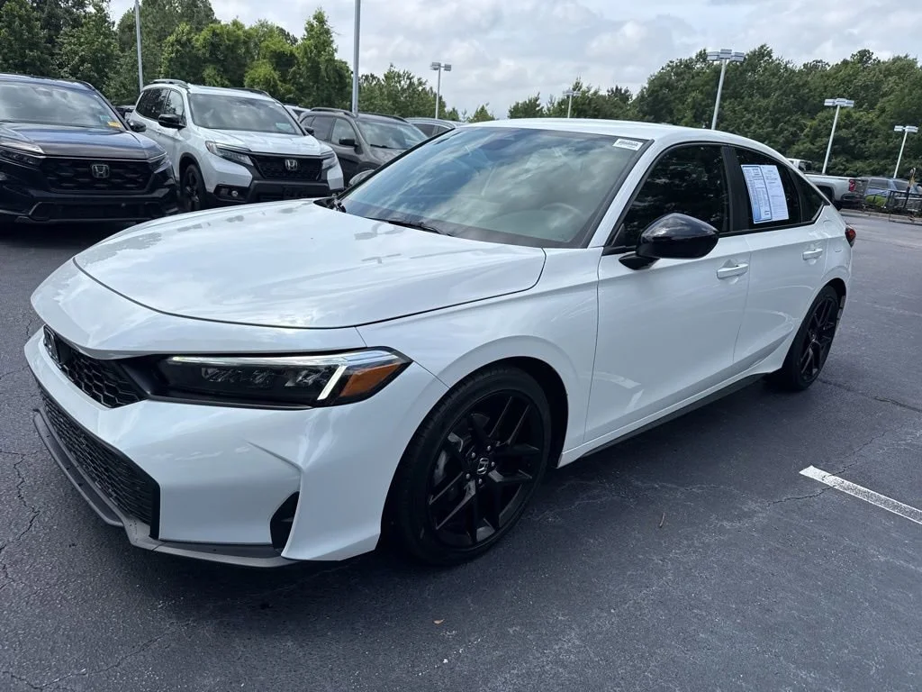Certified Used 2025 Platinum White Pearl Honda Sport image 38