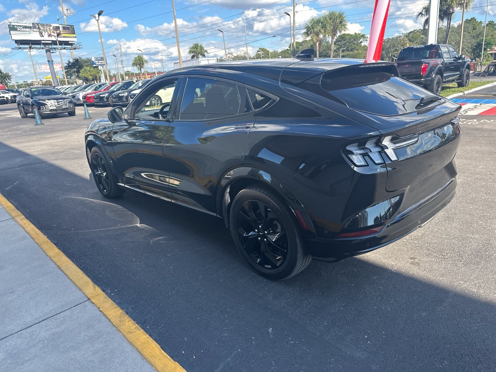 Used 2023 Shadow Black Ford Premium image 5