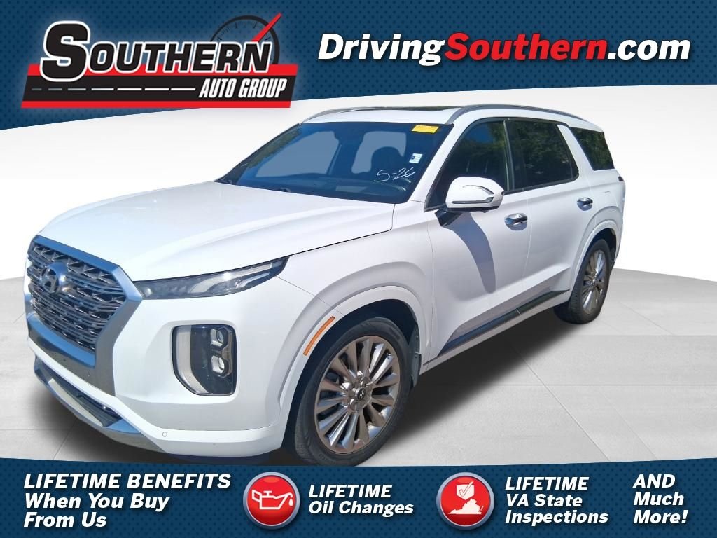 Used 2020 White Hyundai Limited image 1