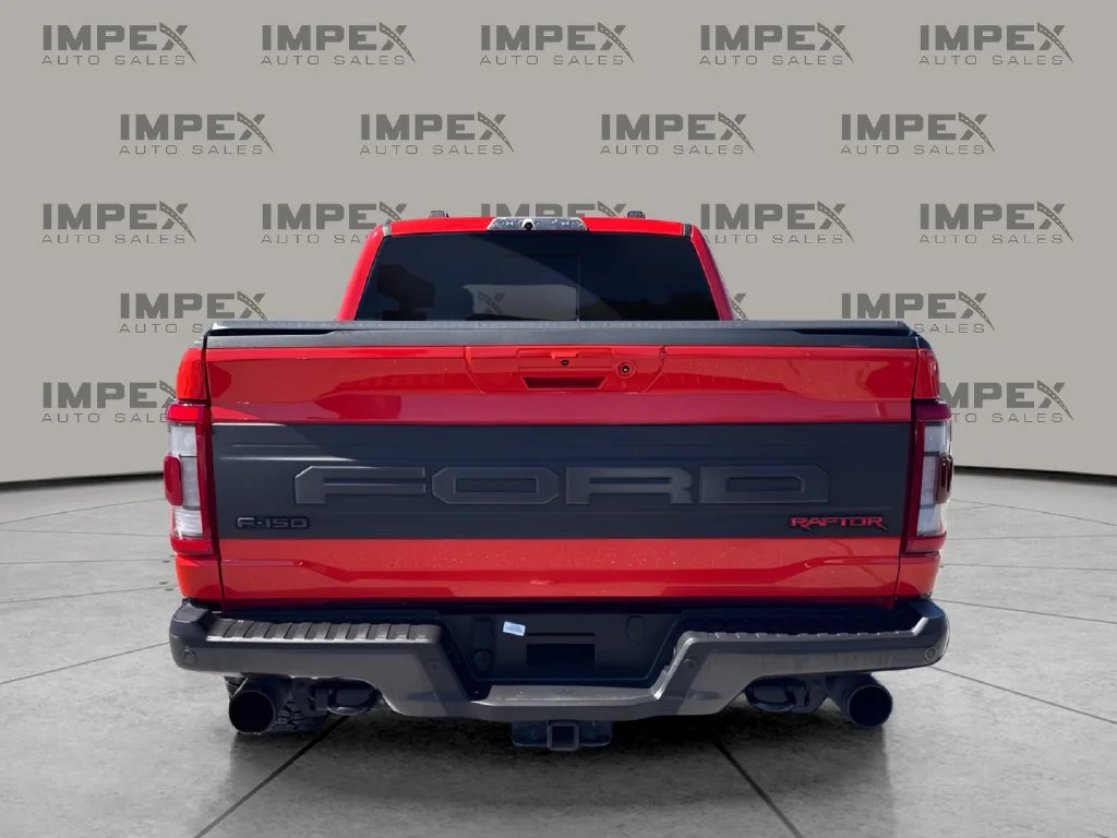 Used 2022 Orange Ford Raptor image 4