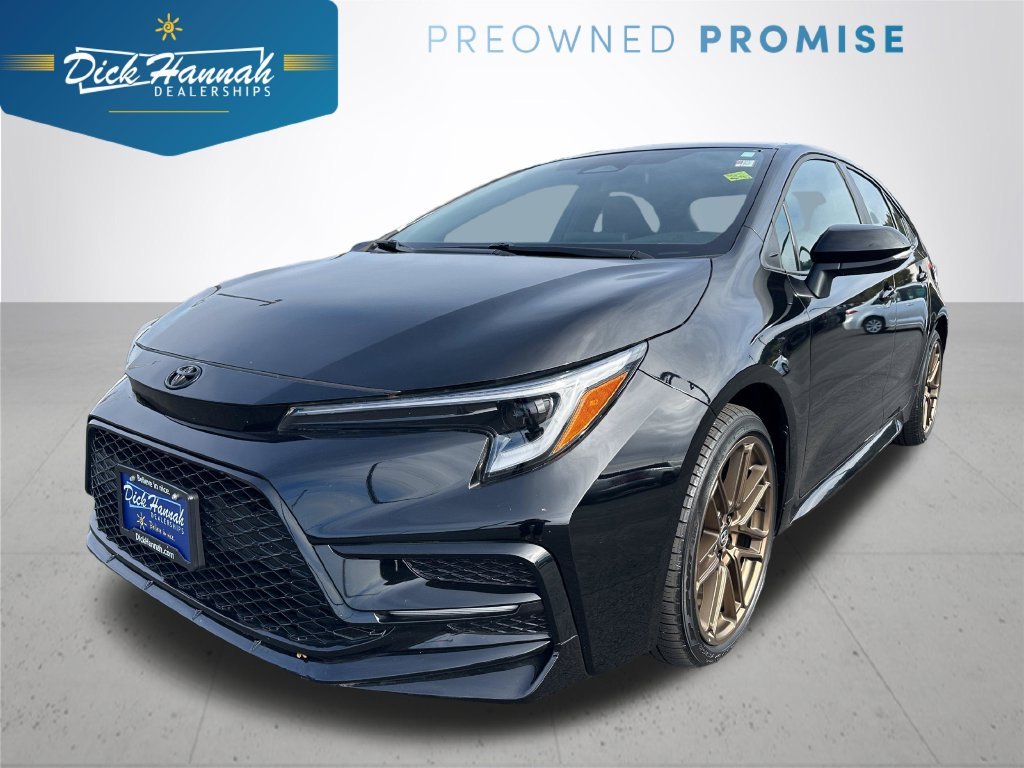 Used 2024 Black Toyota SE Nightshade image 1