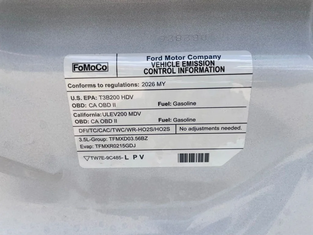 New 2026 Oxford White Ford Cargo Van image 36