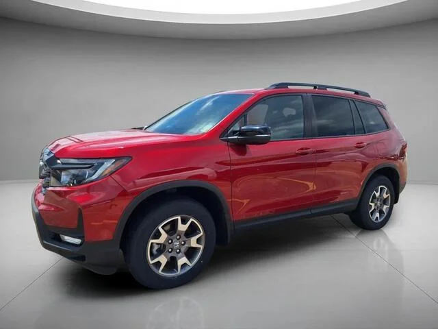 Certified Used 2023 Radiant Red Metallic II Honda TrailSport image 1