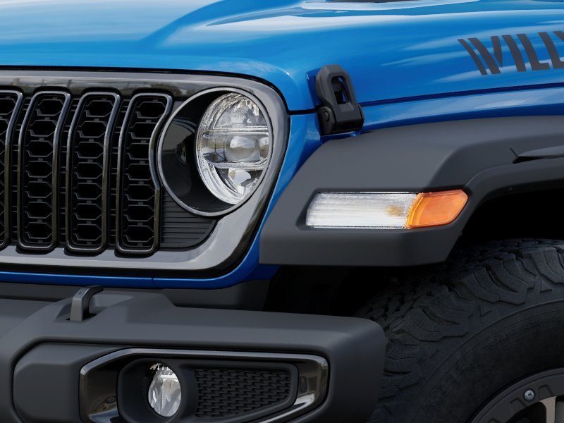 New 2026 Hydro Blue Pearl-Coat Exterior Paint Jeep Willys image 23