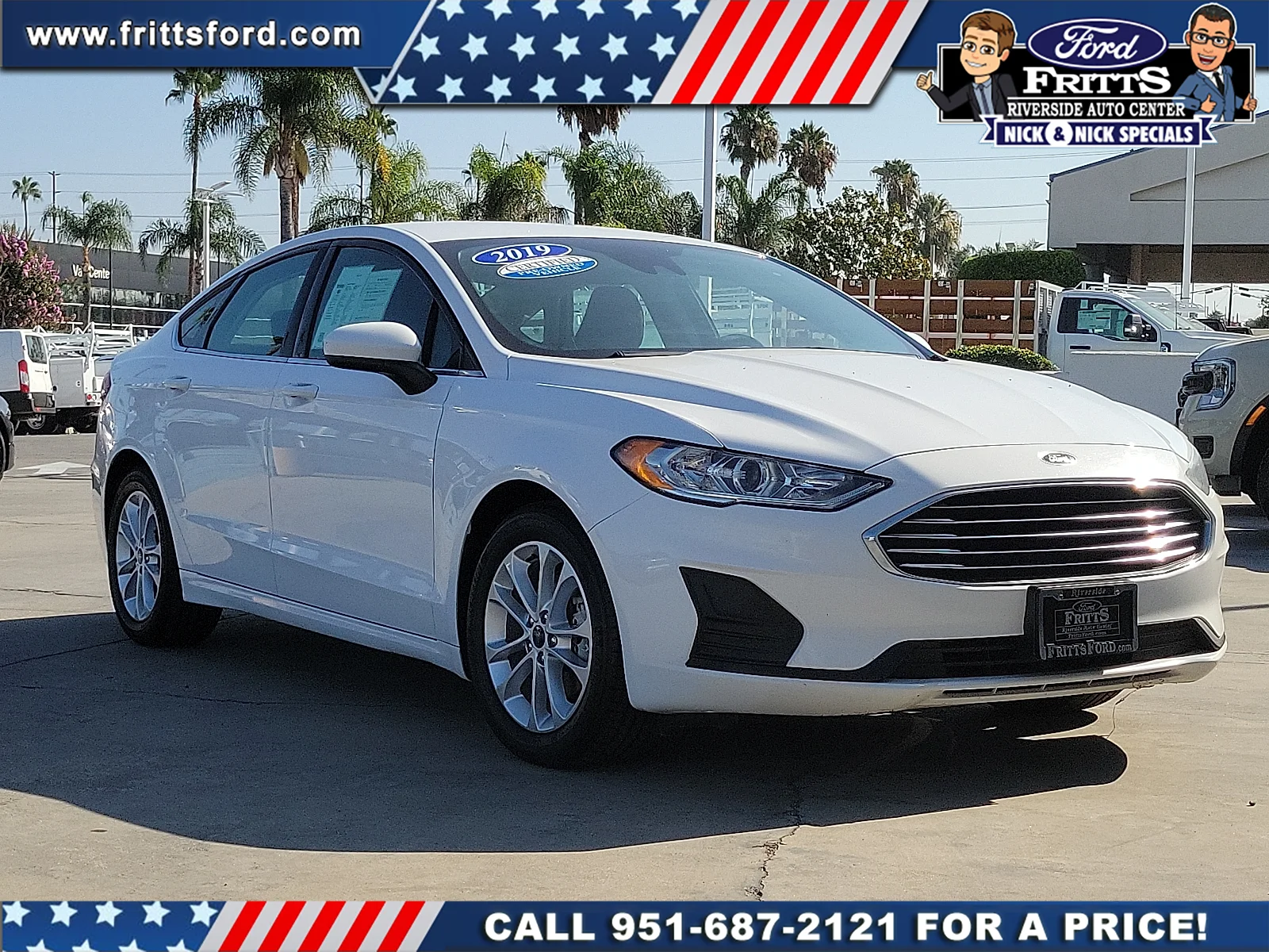Certified Used 2019 Oxford White Ford SE image 20