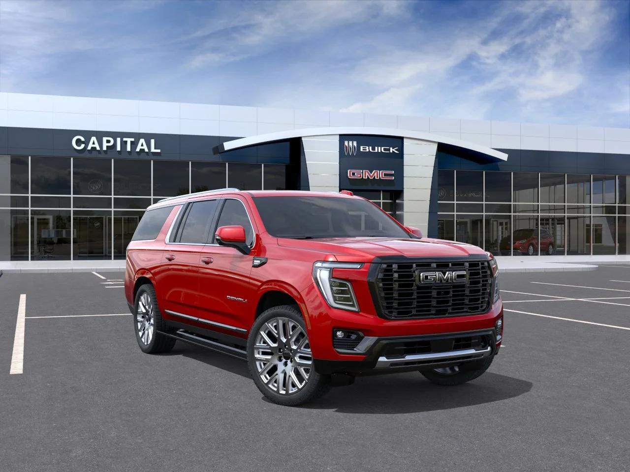 New 2026 Volcanic Red Tintcoat GMC Denali Ultimate image 2