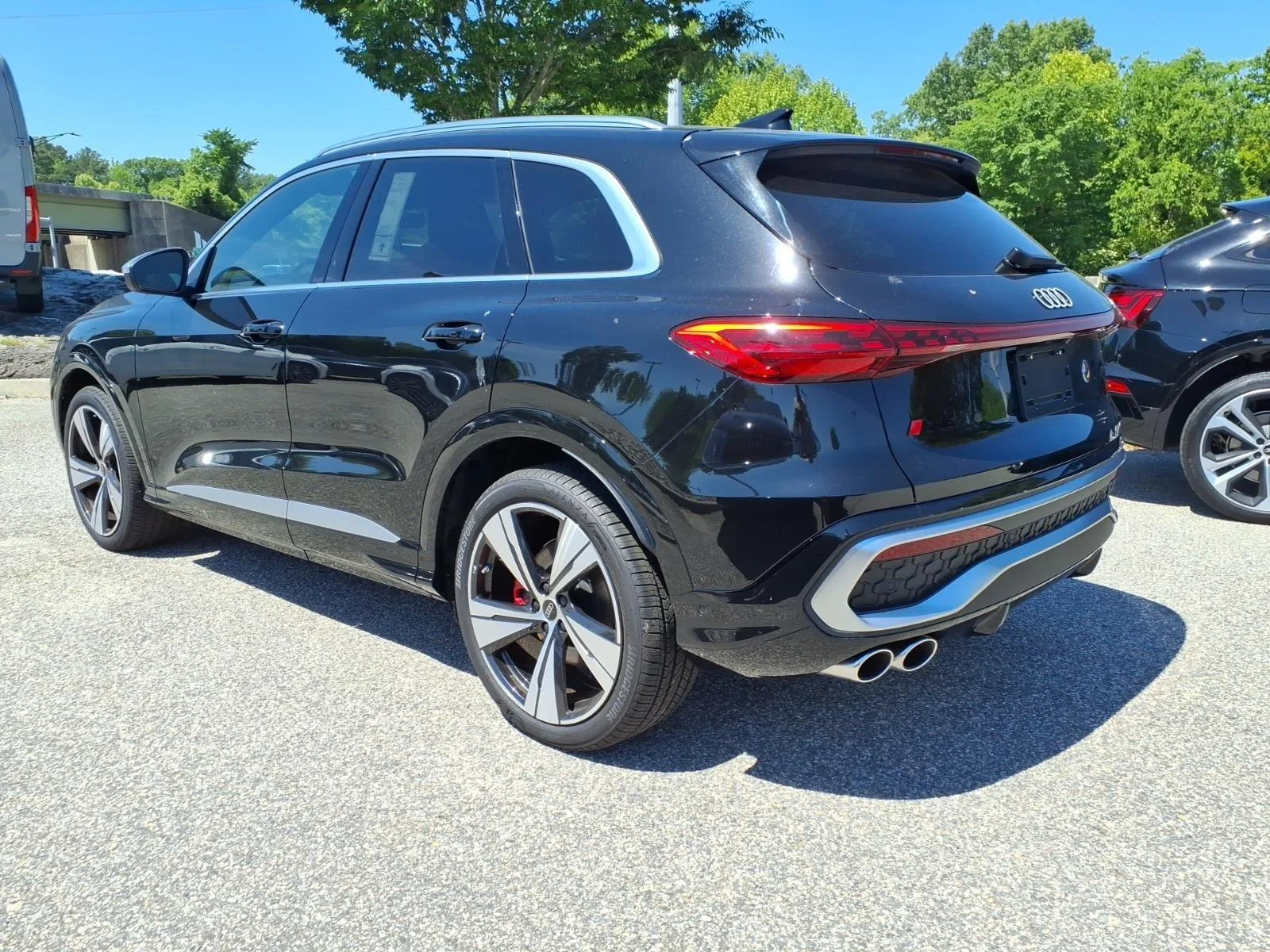 New 2025 Mythos Black Metallic Audi Premium Plus image 8