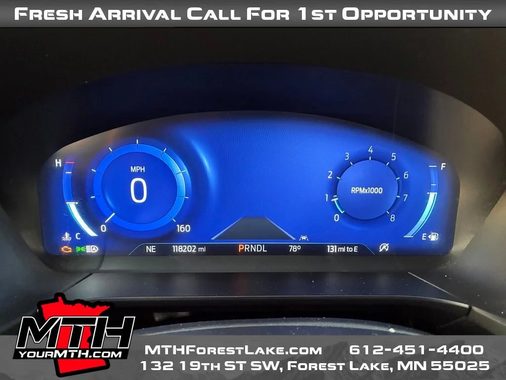 Used 2021 Black Ford Titanium image 13