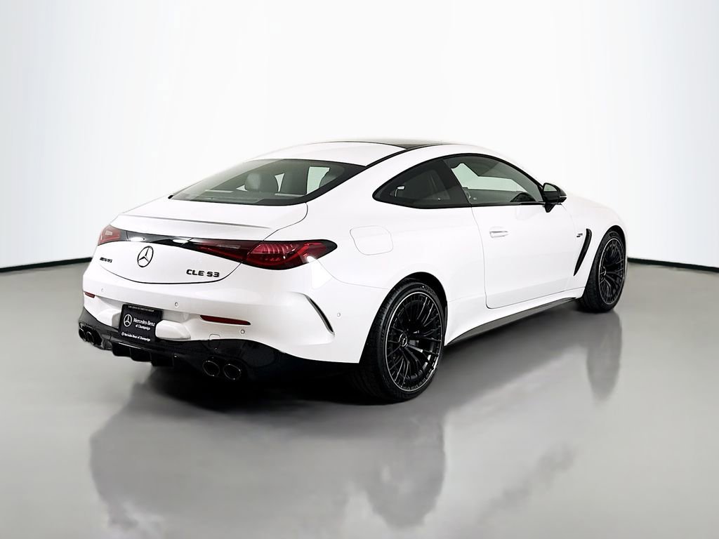 New 2026 MANUFAKTUR Moonlight White Metallic Mercedes-Benz AMG® CLE 53 4MATIC+ Coupe image 40