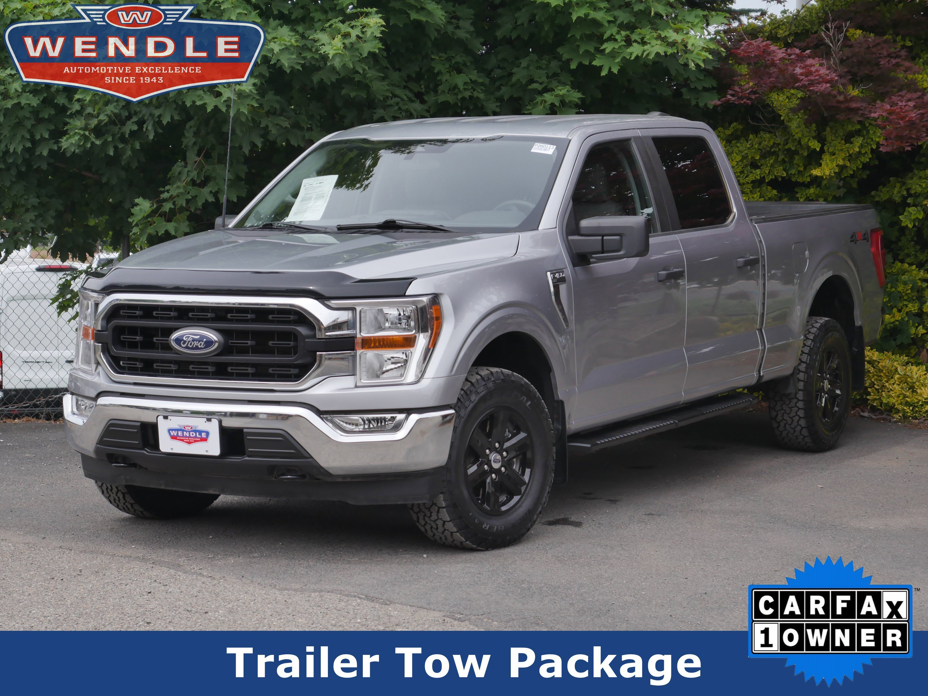 Used 2022 Iconic Silver Metallic Ford XLT image 1