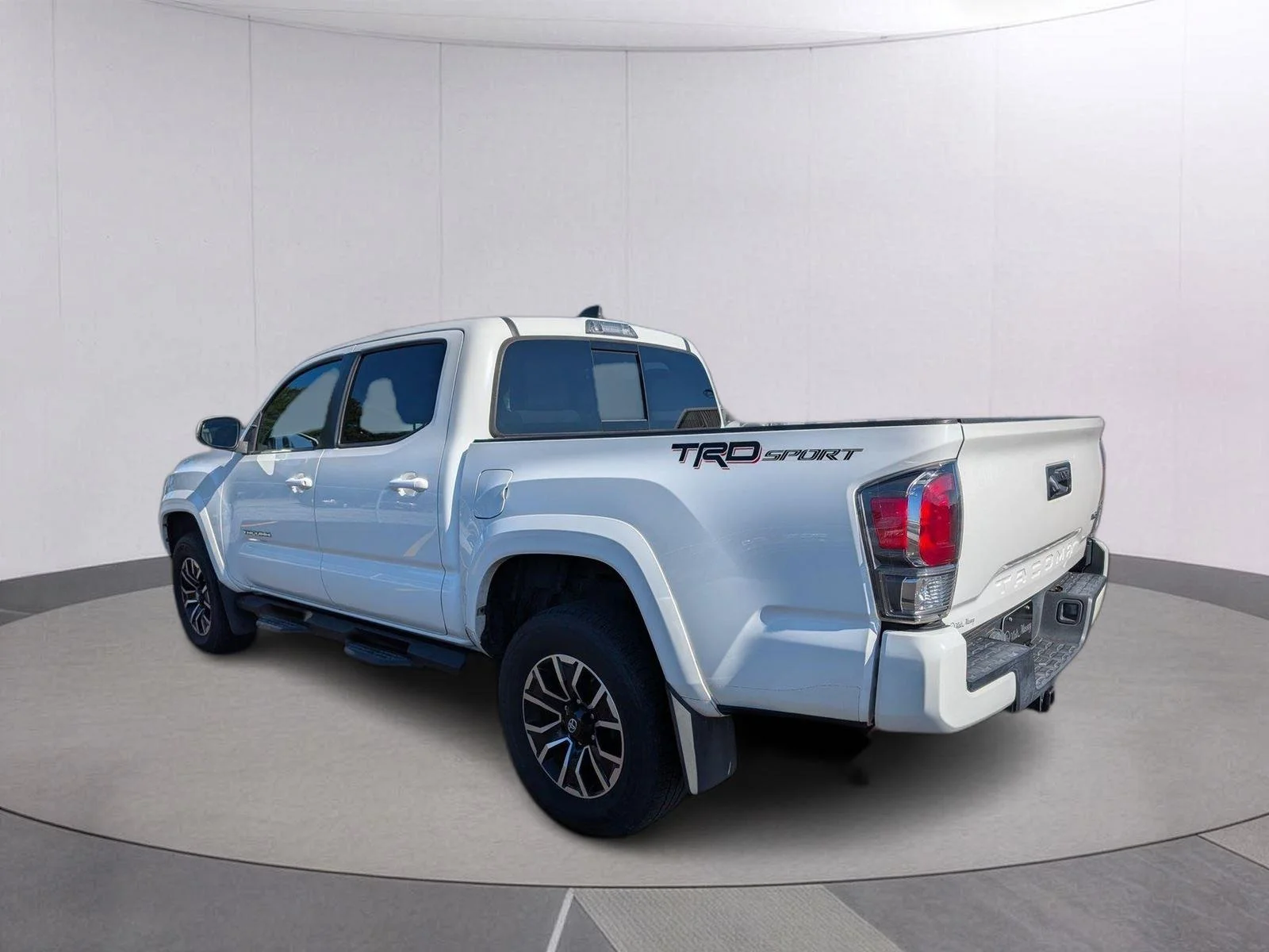 Used 2021 Super White Toyota TRD Sport image 3