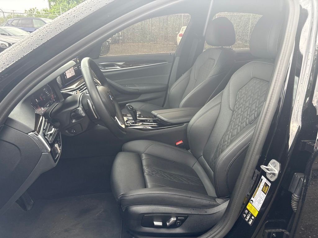 Certified Used 2023 Black BMW 530i xDrive image 9