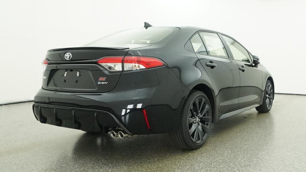 New 2026 Midnight Black Metallic Toyota Hybrid SE image 21