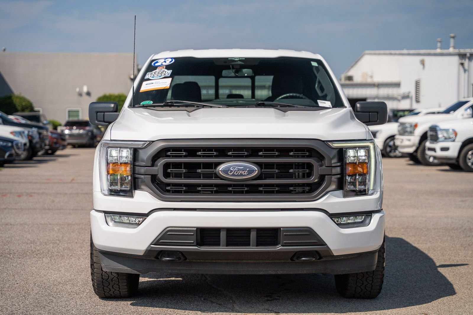 Certified Used 2023 White Ford XLT image 2