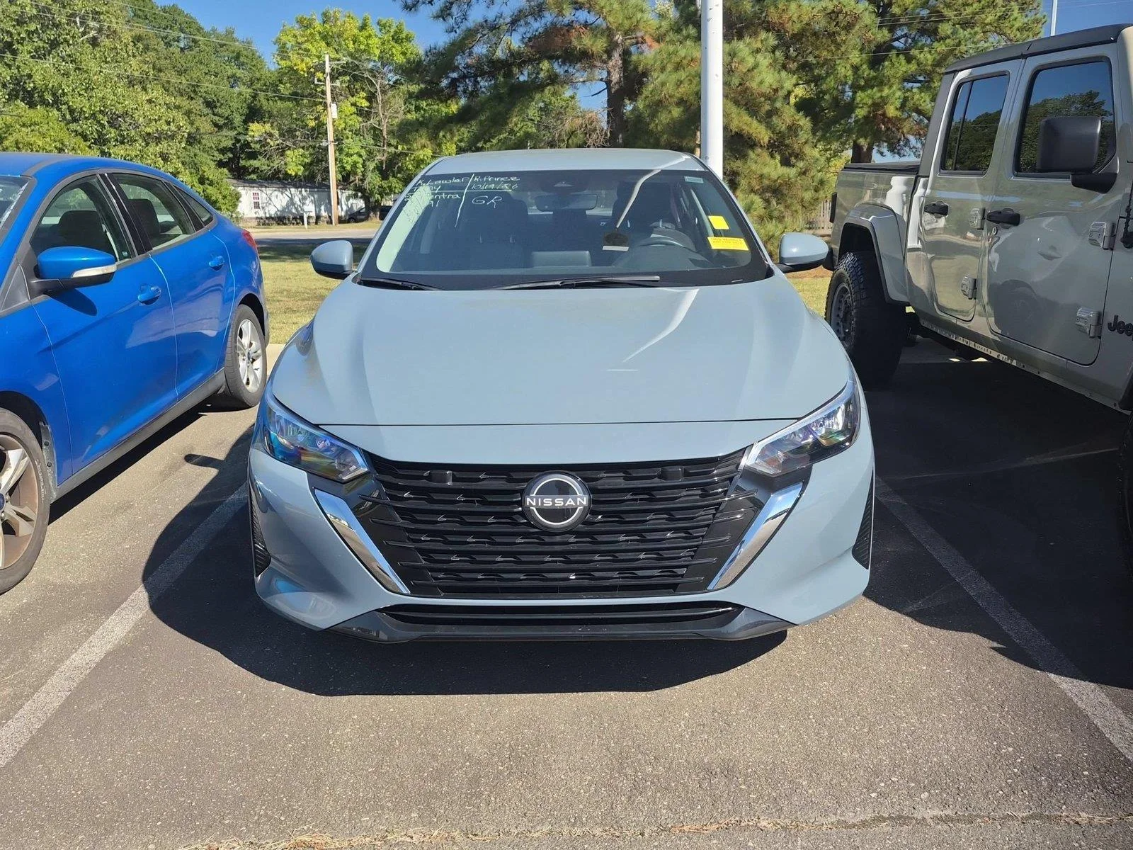 Used 2024 Atlantic Gray Metallic Nissan SV image 3