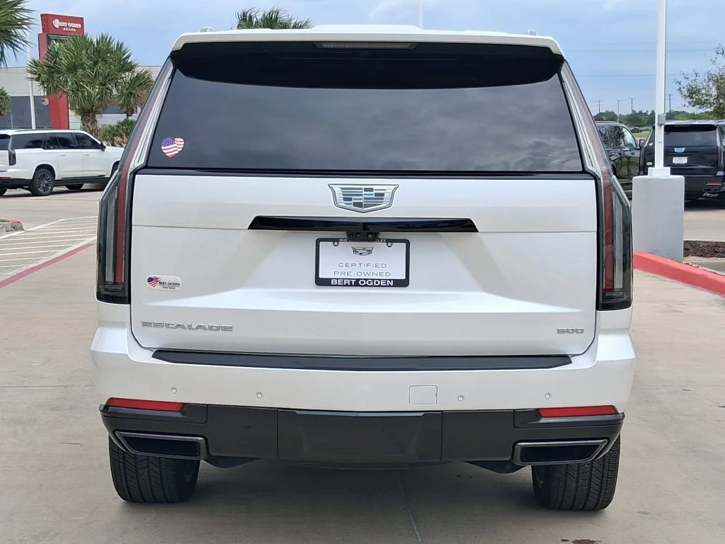 Used 2025 Crystal White Tricoat Cadillac Sport Platinum image 5