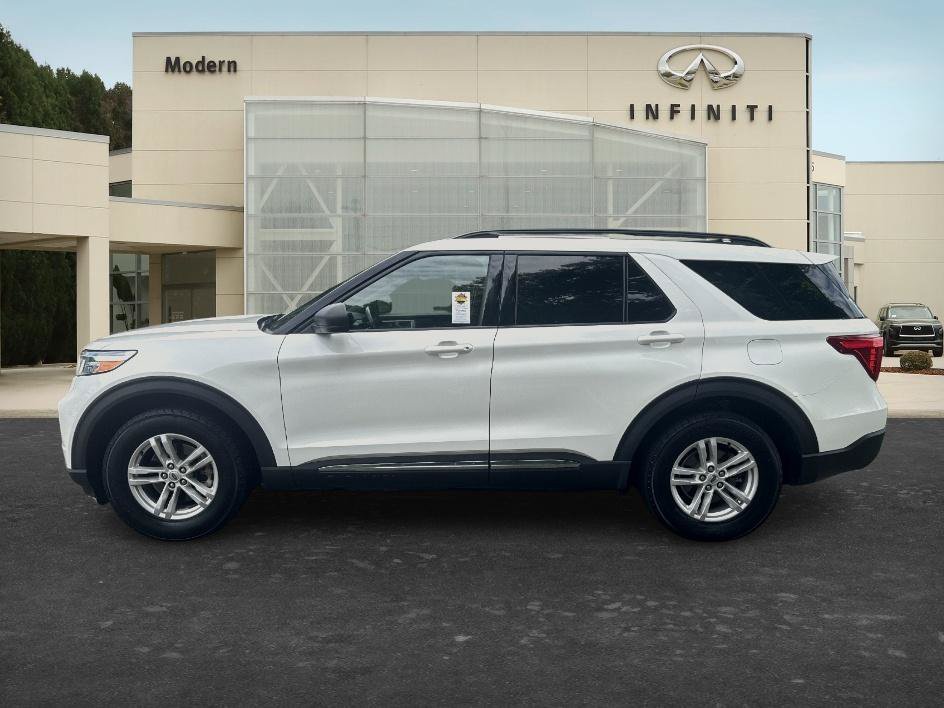 Used 2020 White Metallic Ford XLT image 7