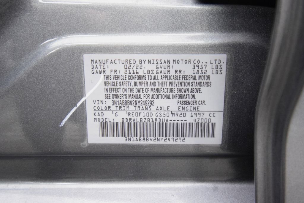 Used 2022 Gun Metallic Nissan S image 22
