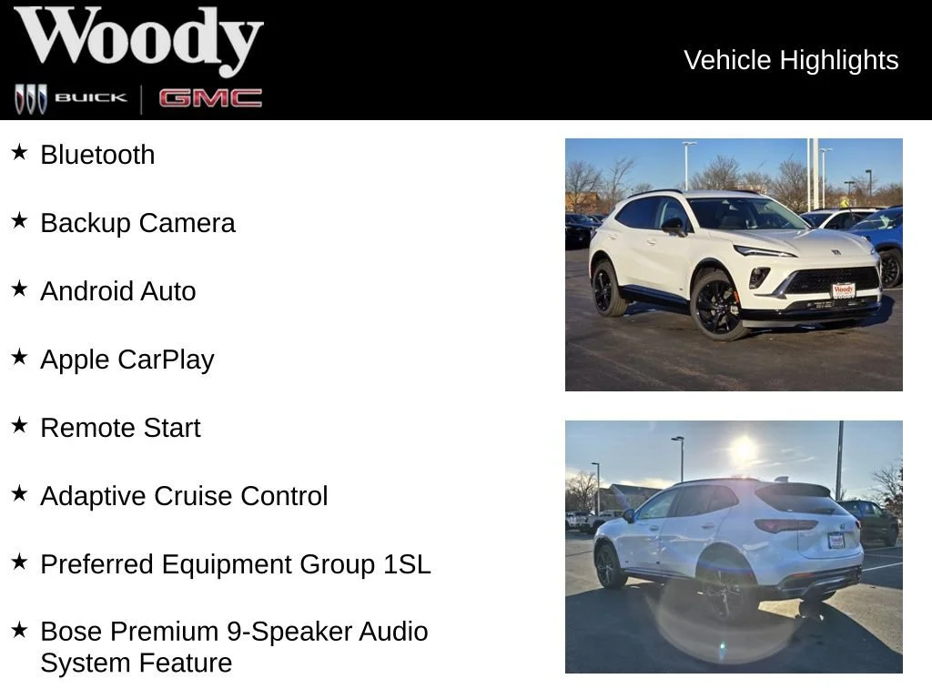 New 2026 Summit White Buick Sport Touring image 3