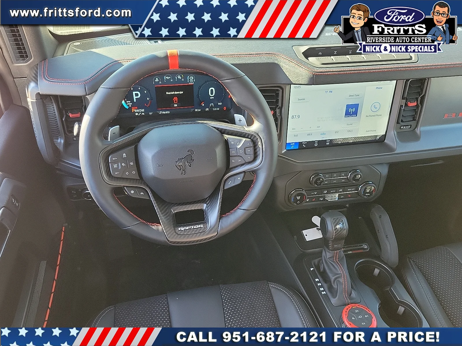 New 2025 Oxford White Ford Raptor® image 4