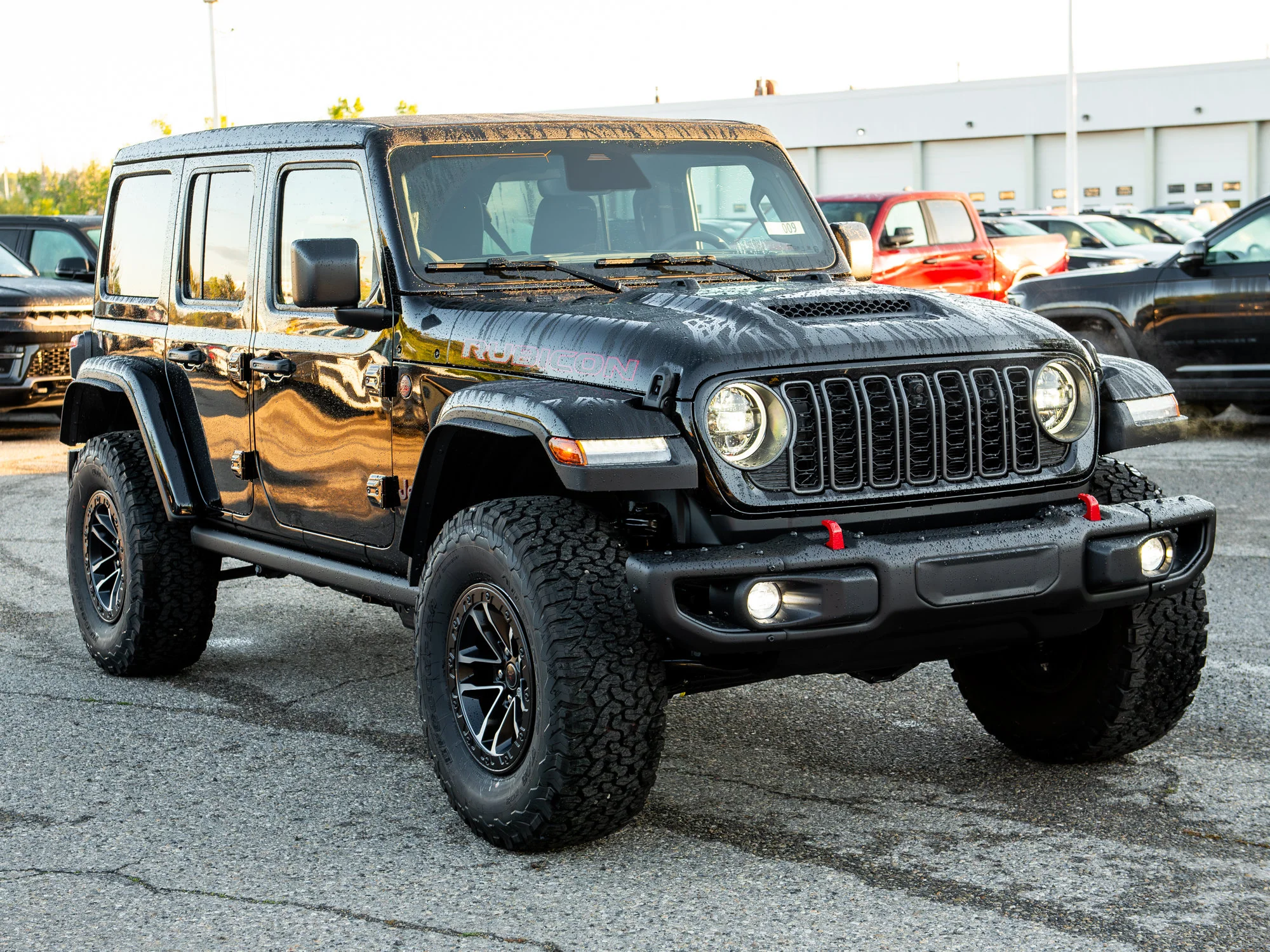 New 2027 Black Jeep Rubicon X* 4 Door 4x4, Sky 1 Touch Pwr Top, 35 Inch Tires, Nappa Leather image 9
