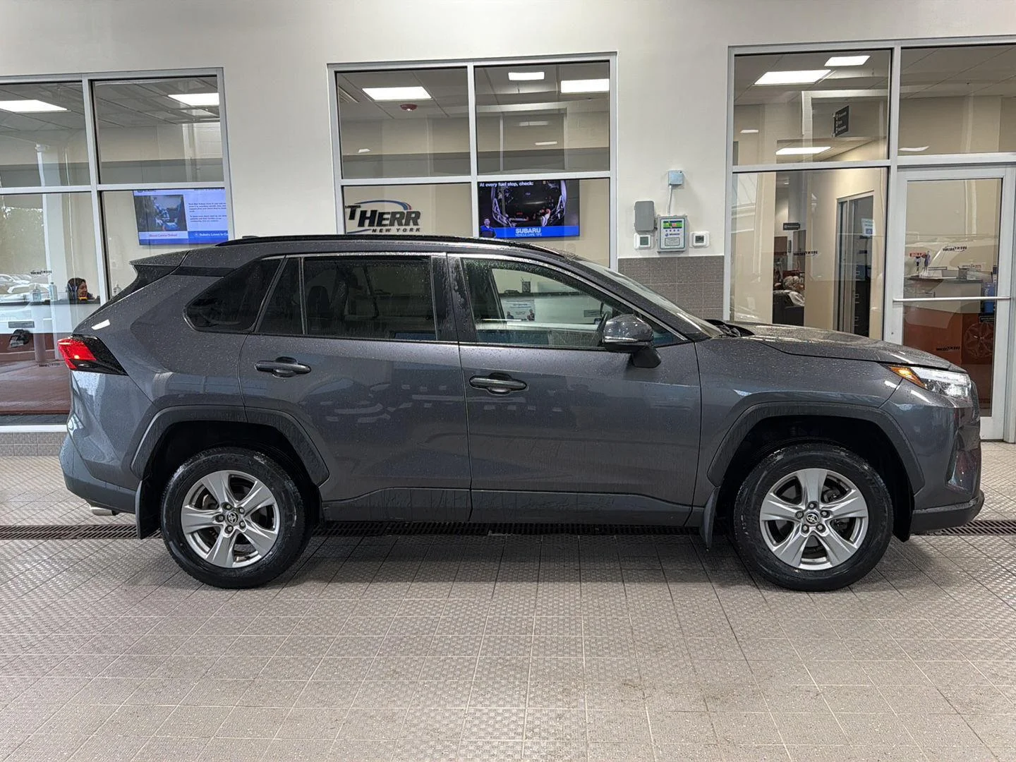 Used 2024 Magnetic Gray Metallic Toyota XLE image 7