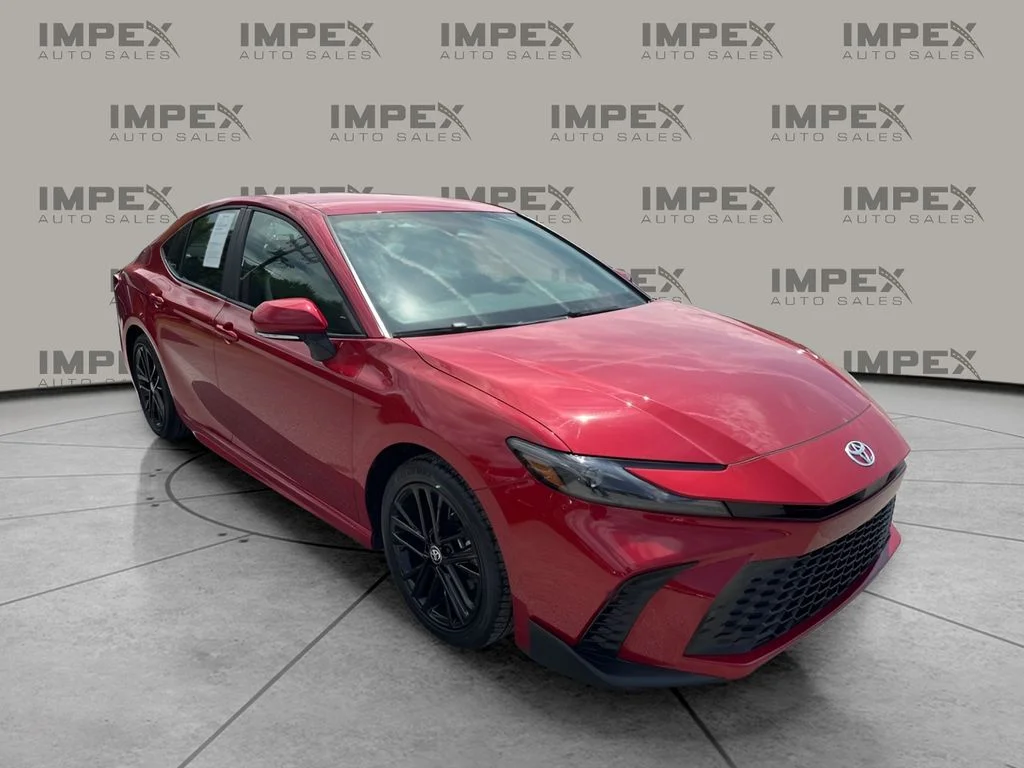Used 2025 Red Toyota SE image 7