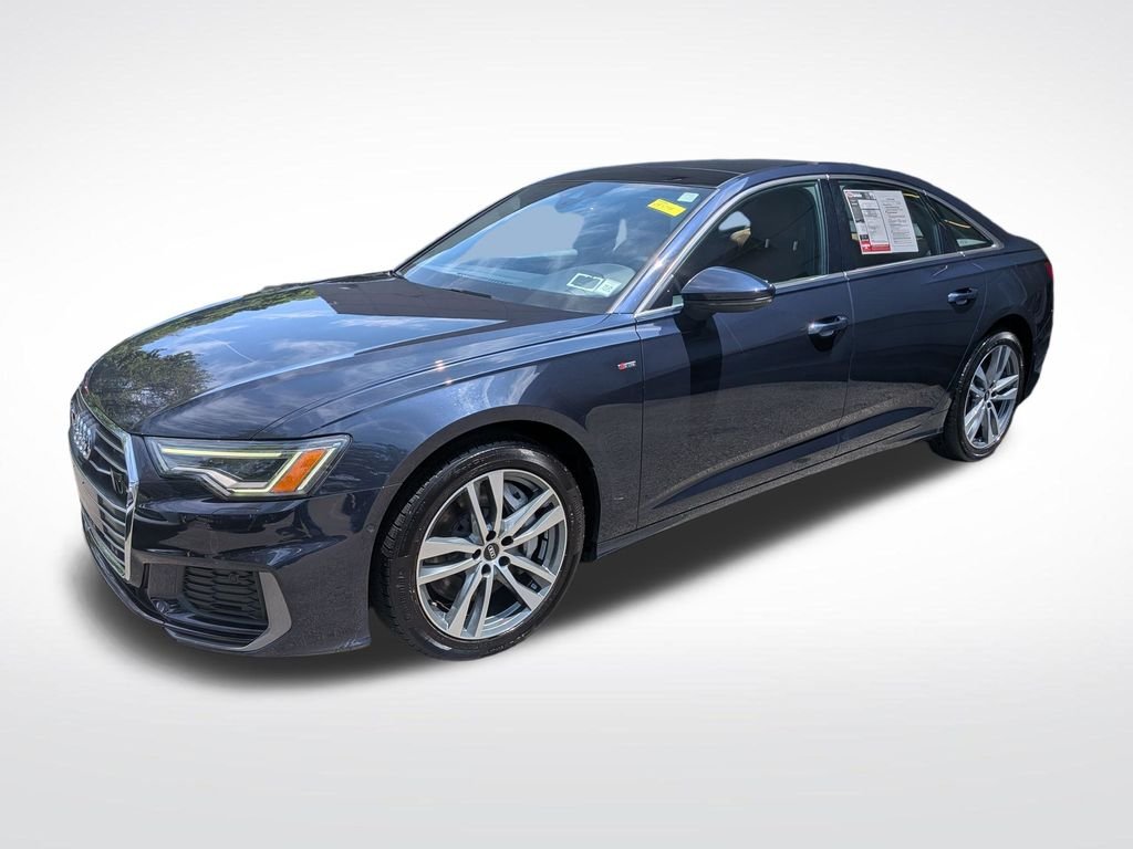 Used 2021 Blue Audi 3.0T Premium Plus image 8