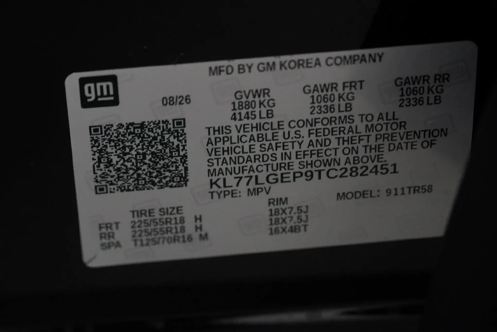 New 2026 Mosaic Black Metallic Chevrolet 1RS image 41