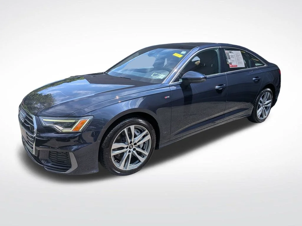 Used 2021 Blue Audi 3.0T Premium Plus image 8