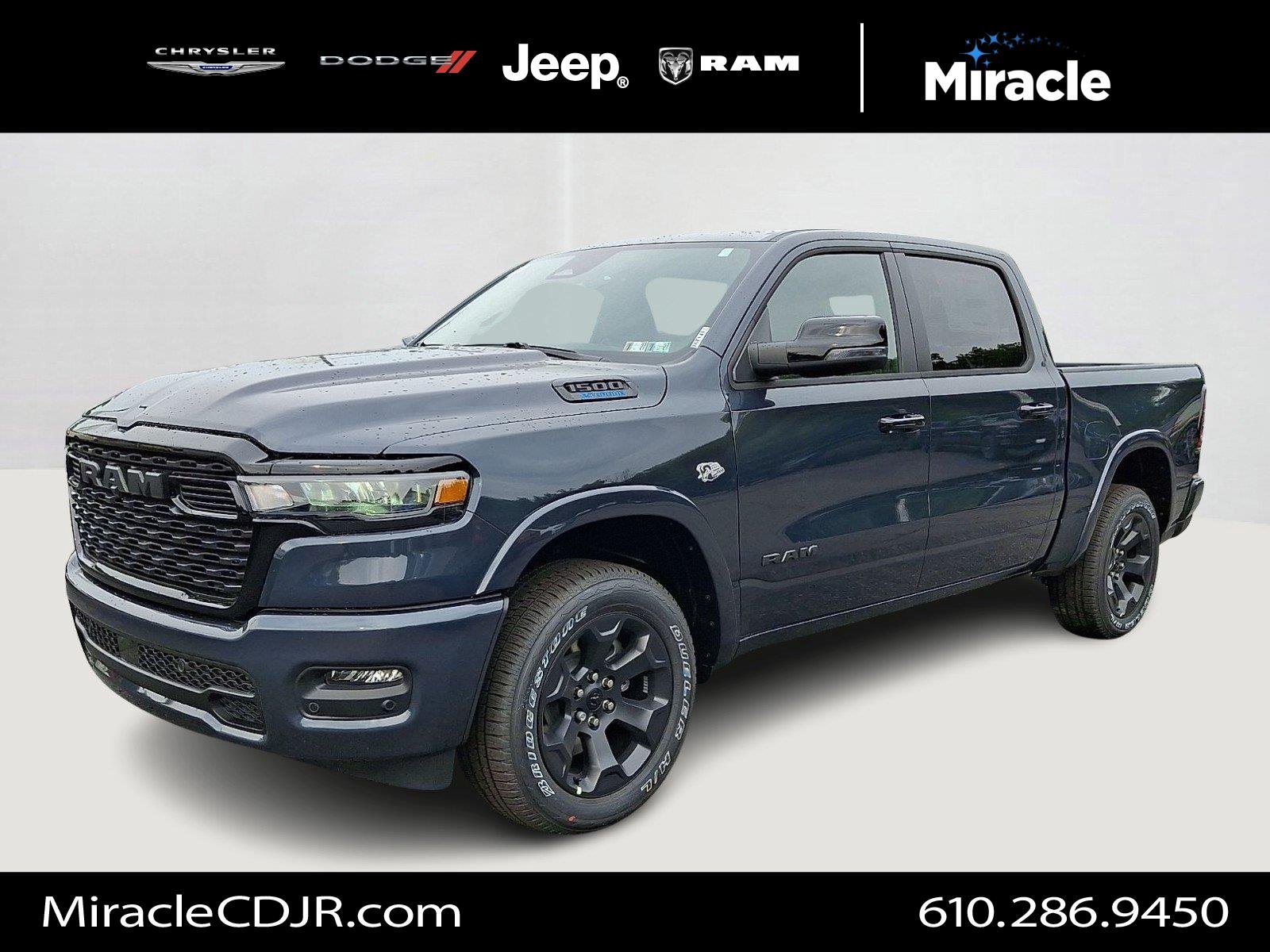 New 2026 Forged Blue Metallic RAM Big Horn image 1