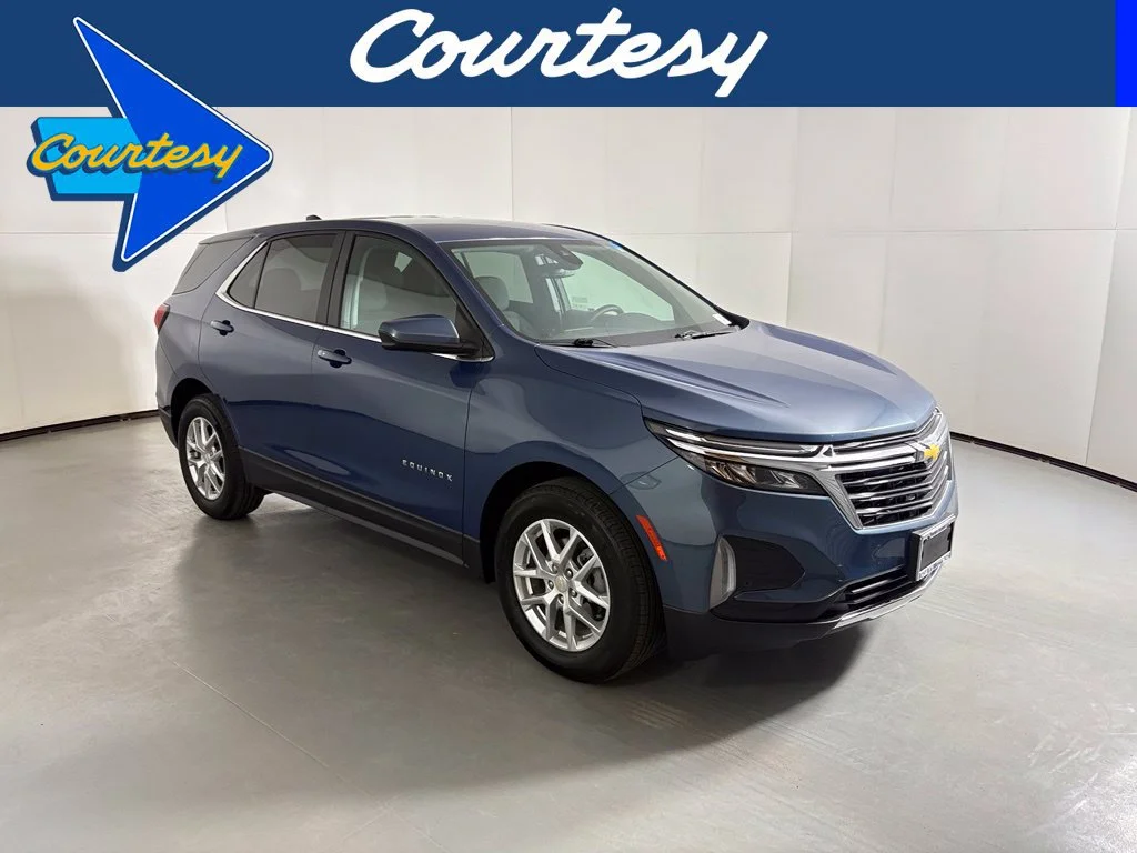Certified Used 2024 Lakeshore Blue Metallic Chevrolet LT image 1