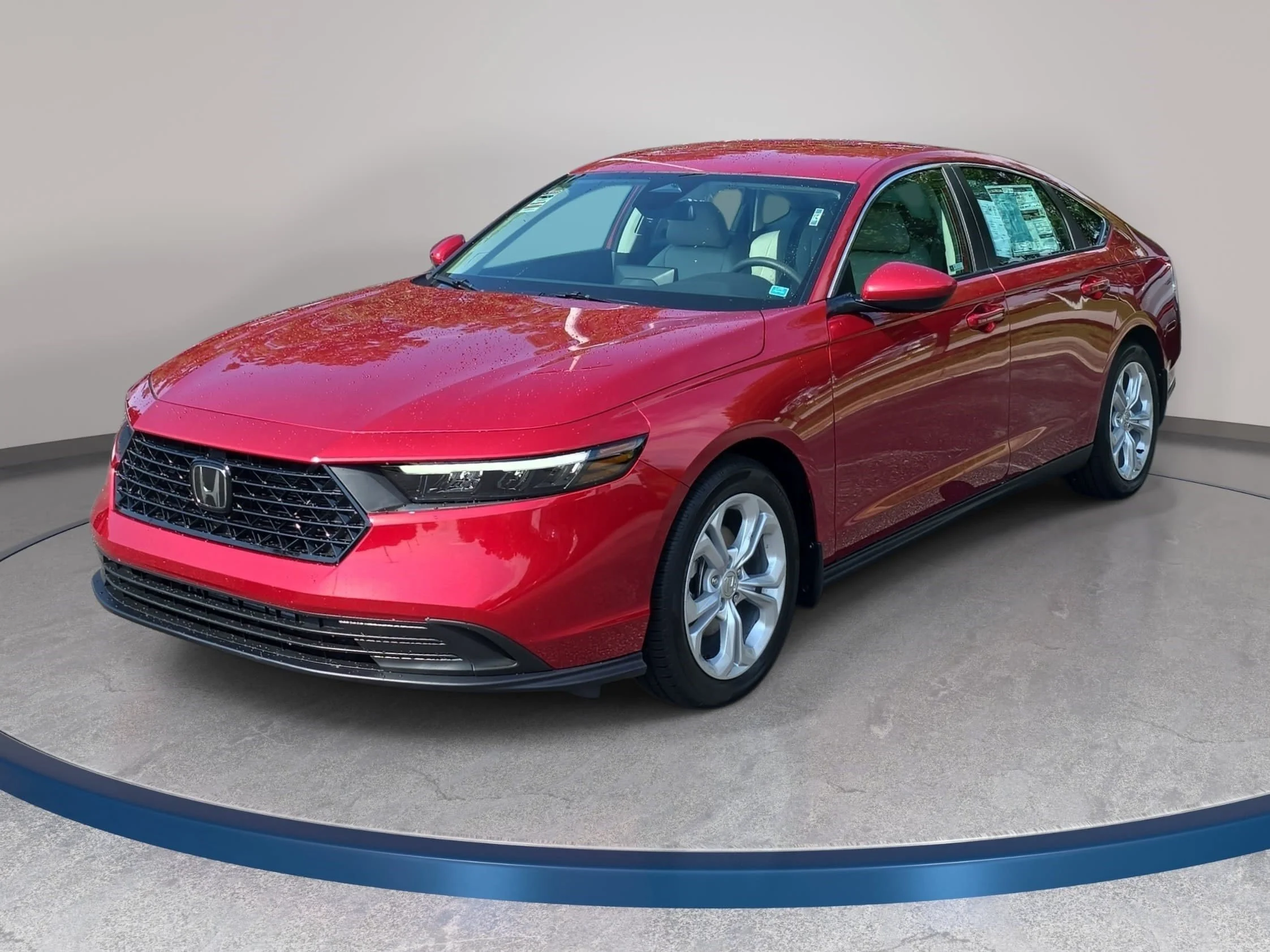 New 2026 Radiant Red Metallic Honda LX image 1