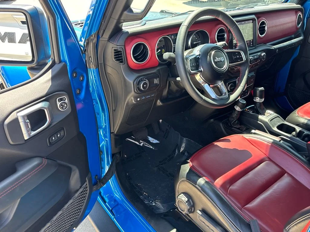 Used 2023 Blue Jeep Rubicon 20th Anniversary Edition 4xe image 9