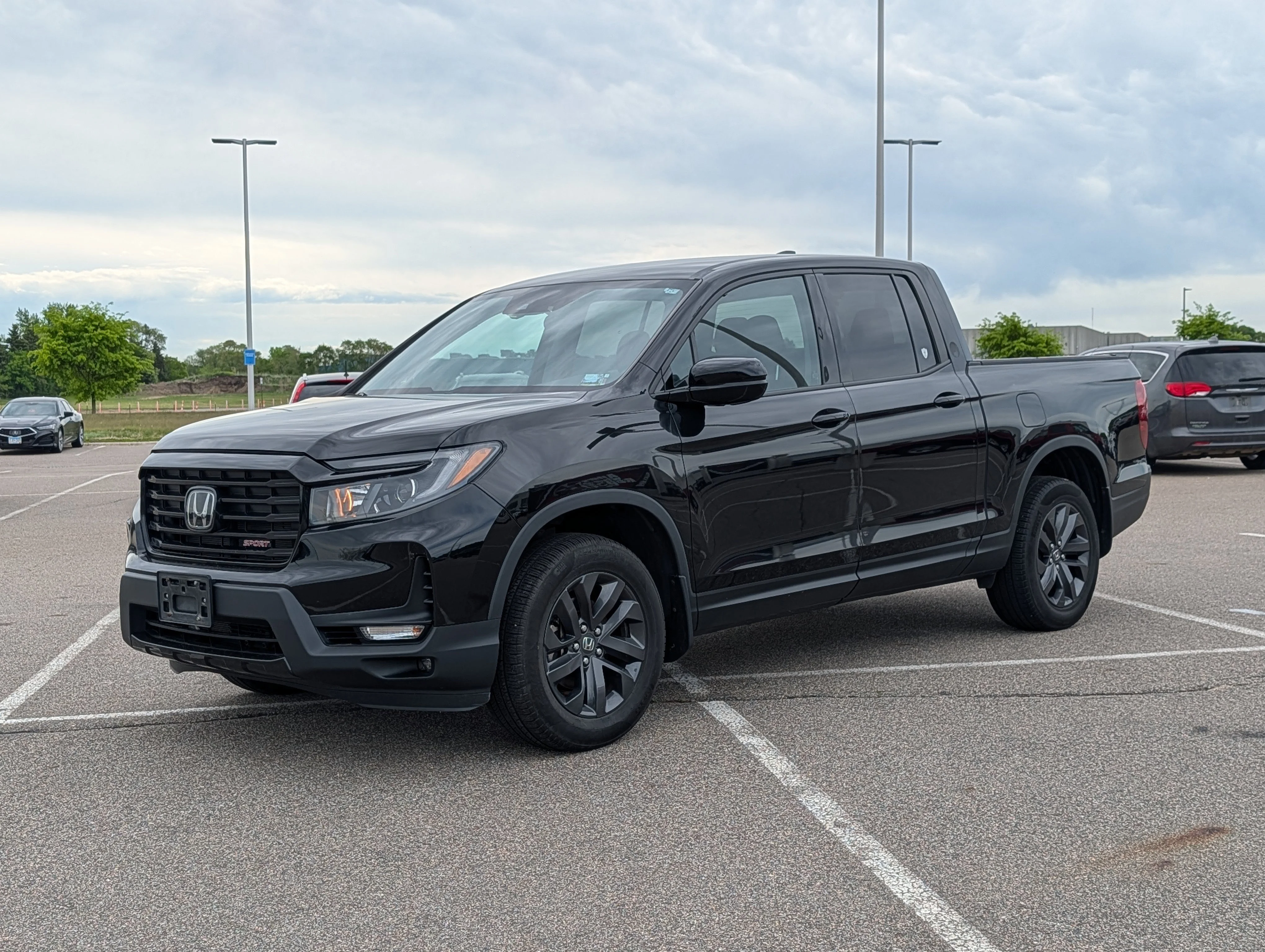 Used 2021 Honda Ridgeline Sport with VIN 5FPYK3F14MB007093 for sale in Waite Park, Minnesota
