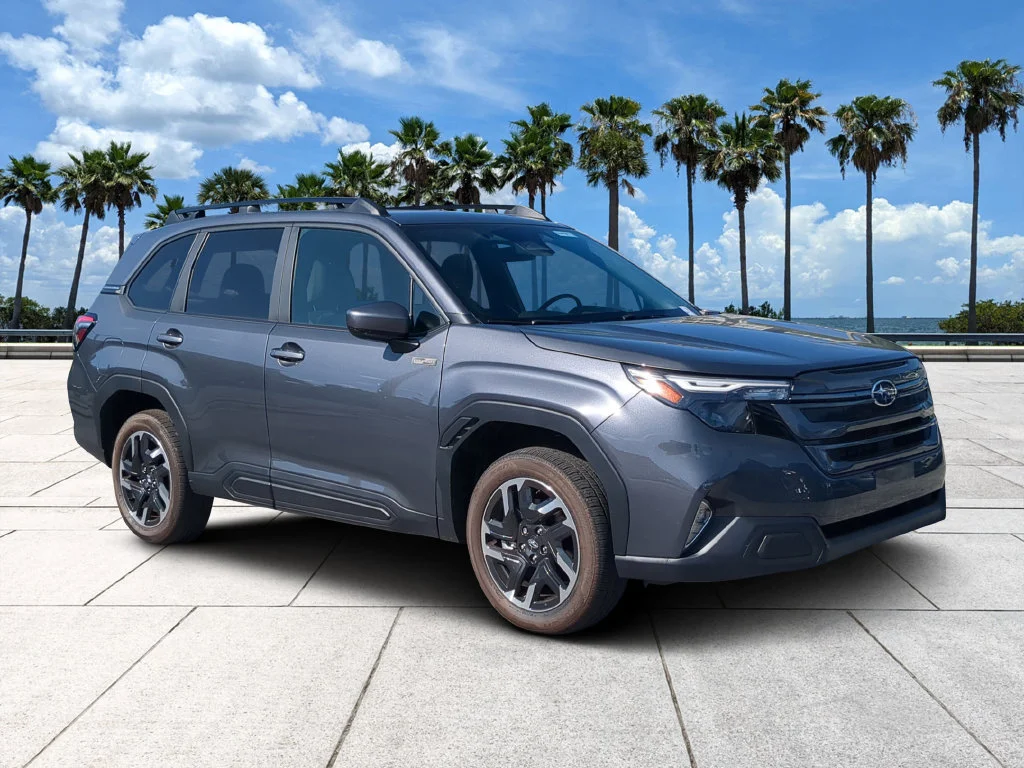 New 2026 MAGNETITE GRAY METALLIC Subaru Premium Hybrid image 3