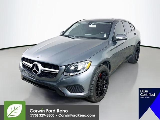 Used 2017 Gray Mercedes-Benz GLC 300 Coupe image 3