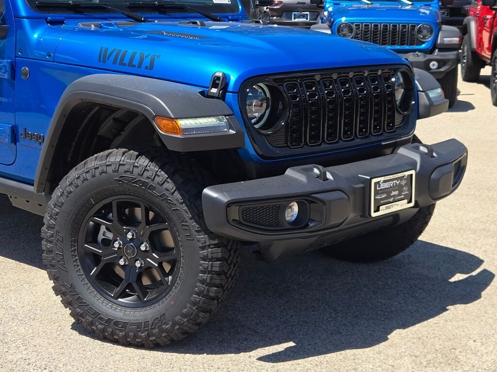 New 2026 Hydro Blue Pearl-Coat Exterior Paint Jeep Willys image 3
