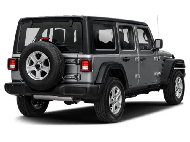 Used 2018 Ocean Blue Metallic Clearcoat Jeep Unlimited Sport image 5