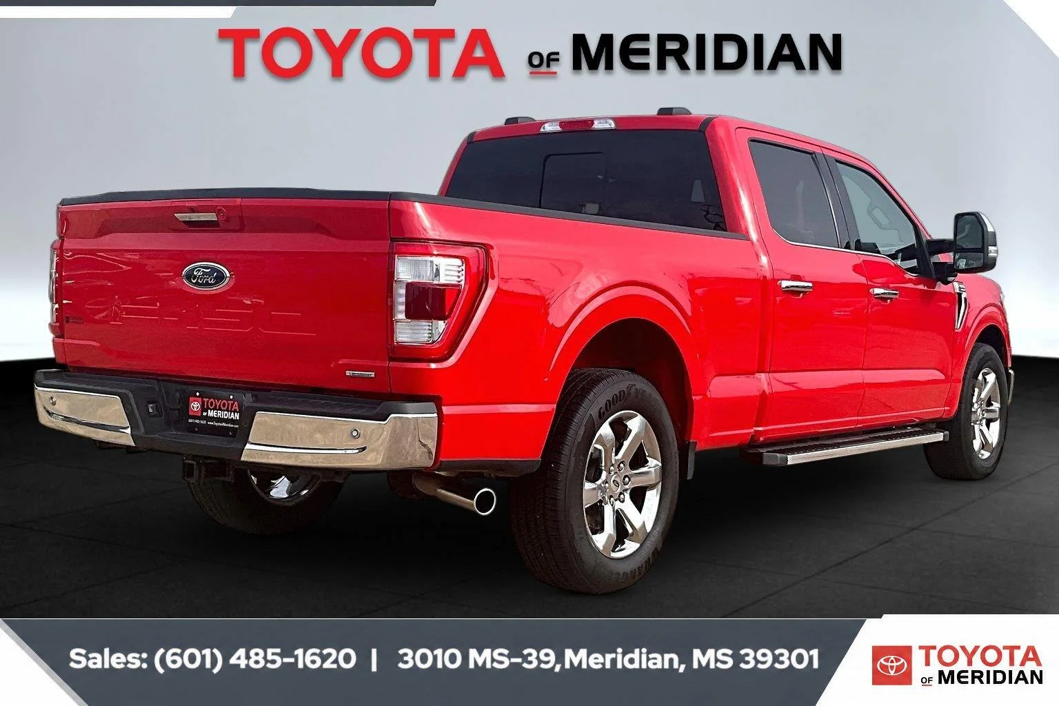 Used 2023 Race Red Ford Lariat 2WD SuperCrew 5.5
