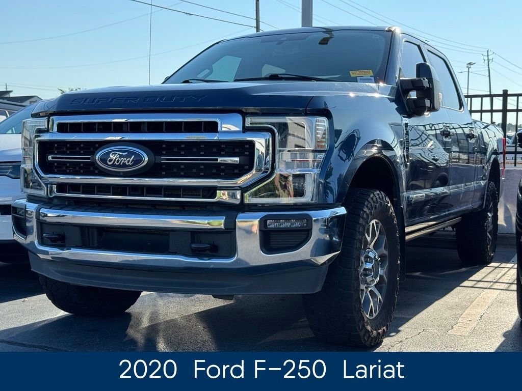 Used 2020 Blue Ford Lariat image 3