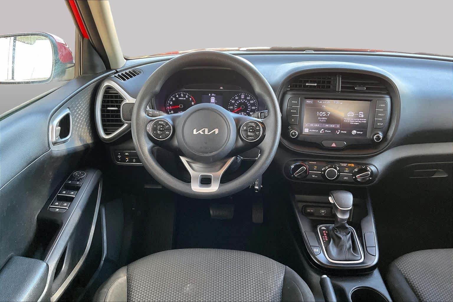 Used 2022 Inferno Red Kia LX image 6