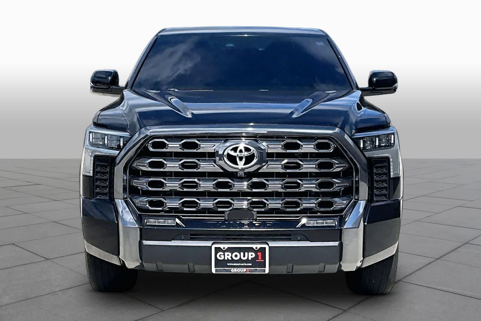 Used 2023 Midnight Black Metallic Toyota Platinum image 4