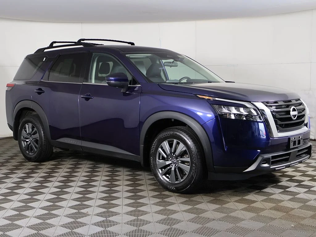 Used 2024 Blue Nissan SV image 45